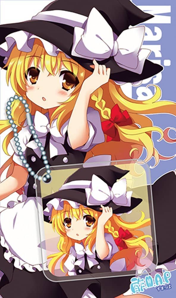 【新品】東方アクリルキーホルダー　霧雨魔理沙３ / 酢.M.A.P 発売日:2021年03月09日