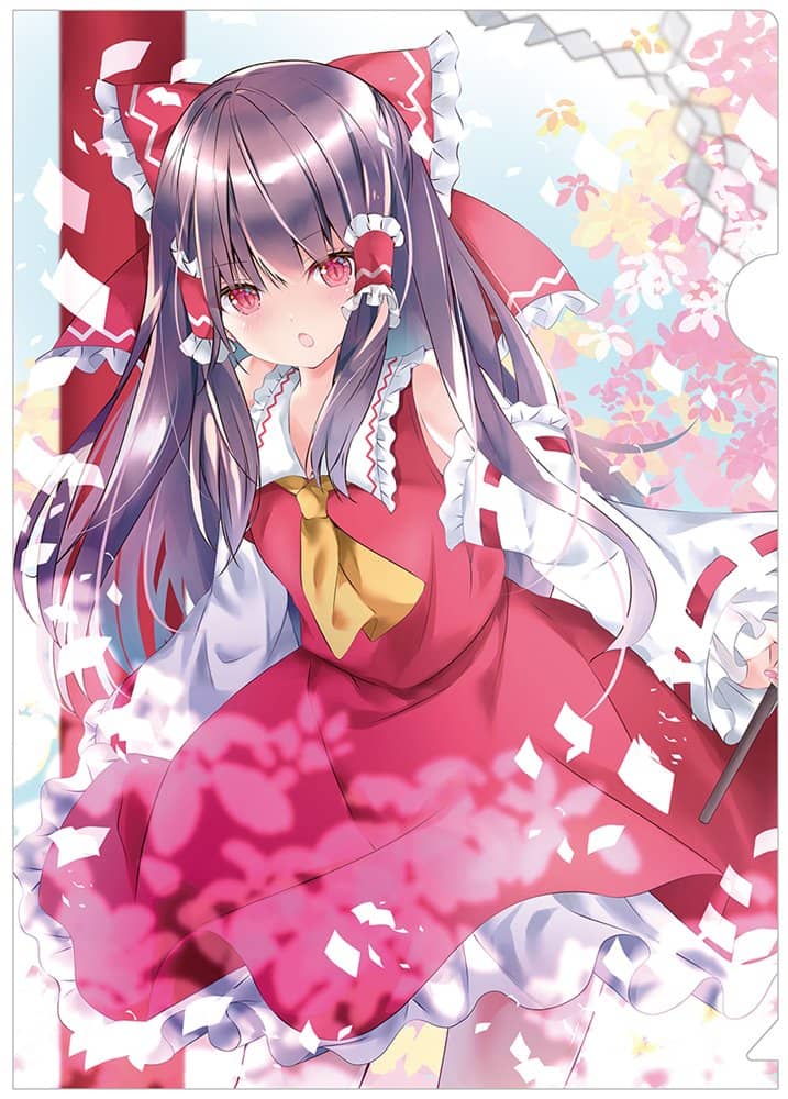 【新品】東方Project 透明文件夾_靈夢(七瀬)202206 / すなめりドリル 發售日:2022年07月左右