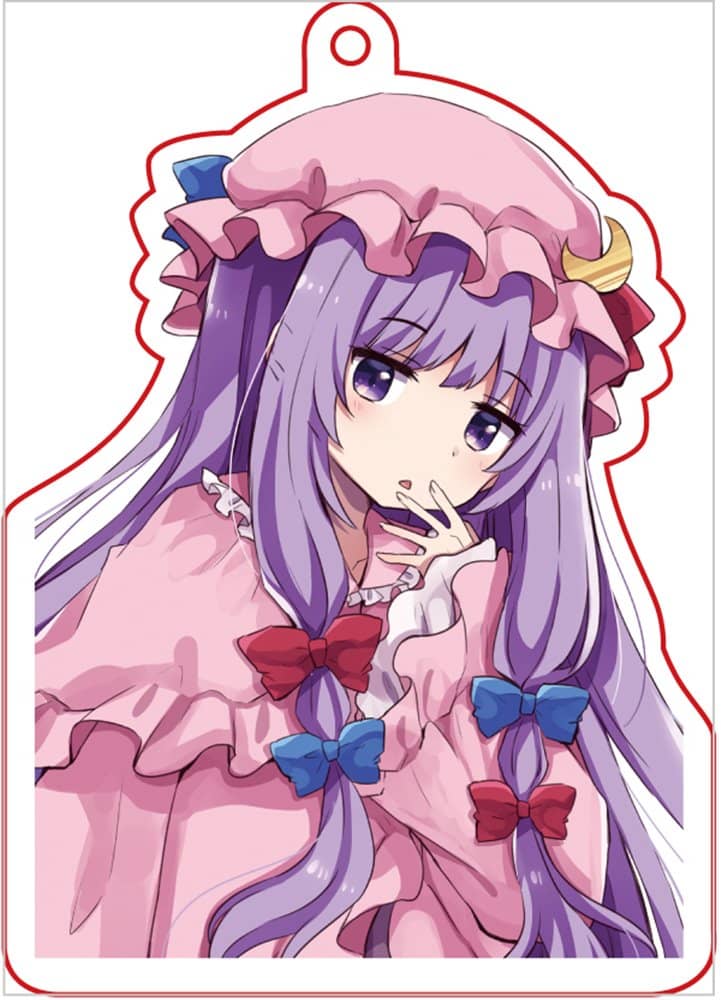 【新品】東方project「パチュリー ノーレッジ9-3」アクリルキーホルダー / ぱいそんきっど 発売日:2022年08月頃