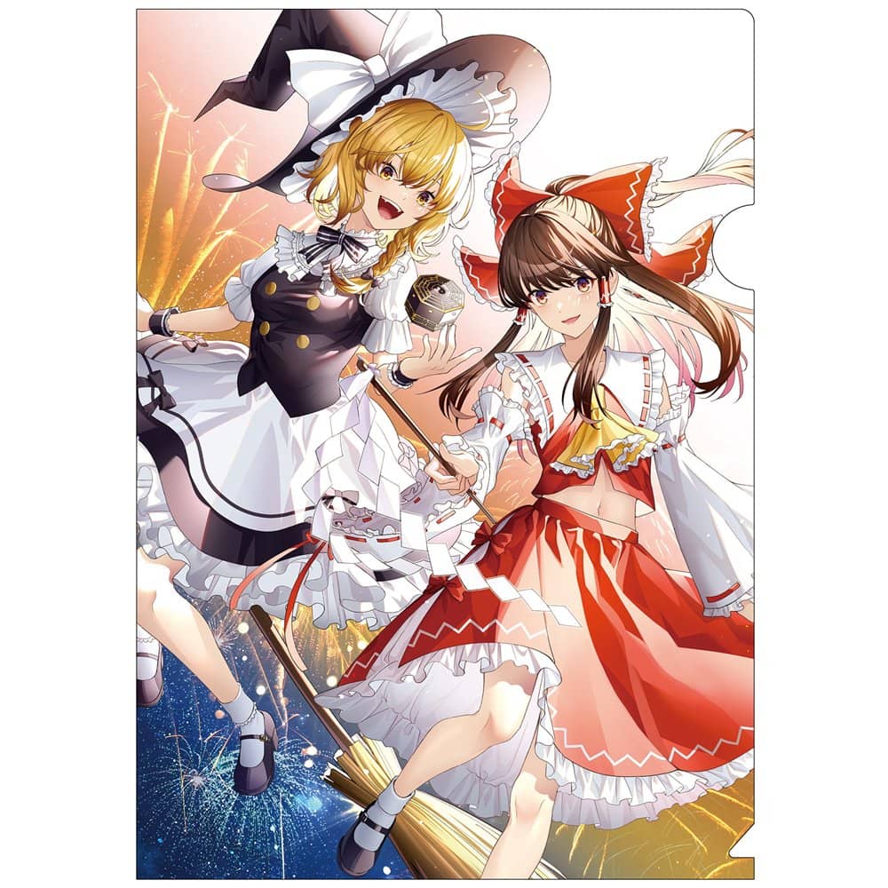 新品】東方クリアファイル 霊夢＆魔理沙1 / AbsoluteZero 発売日:2022