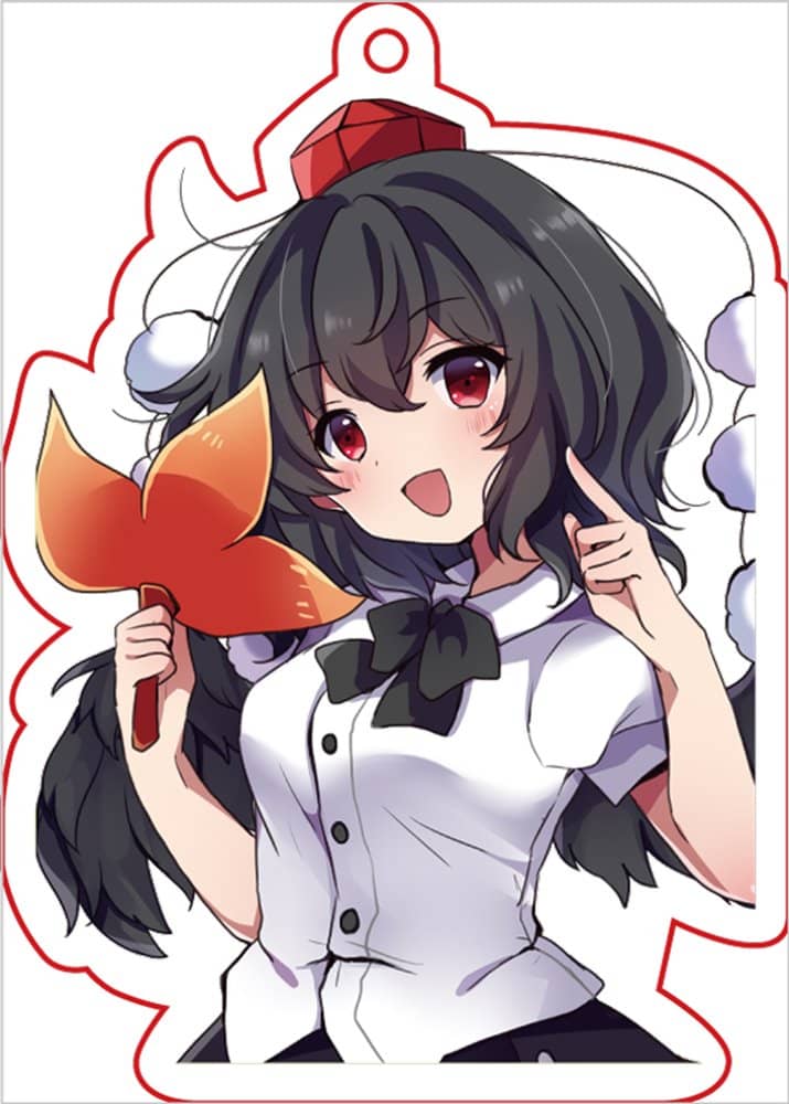 【新品】東方project「射命丸 文9-4」アクリルキーホルダー / ぱいそんきっど 発売日:2022年10月頃