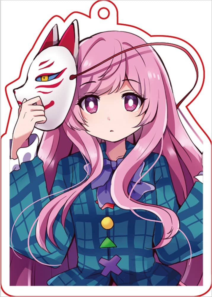 【新品】東方project「秦 こころ9-4」アクリルキーホルダー / ぱいそんきっど 発売日:2022年10月頃