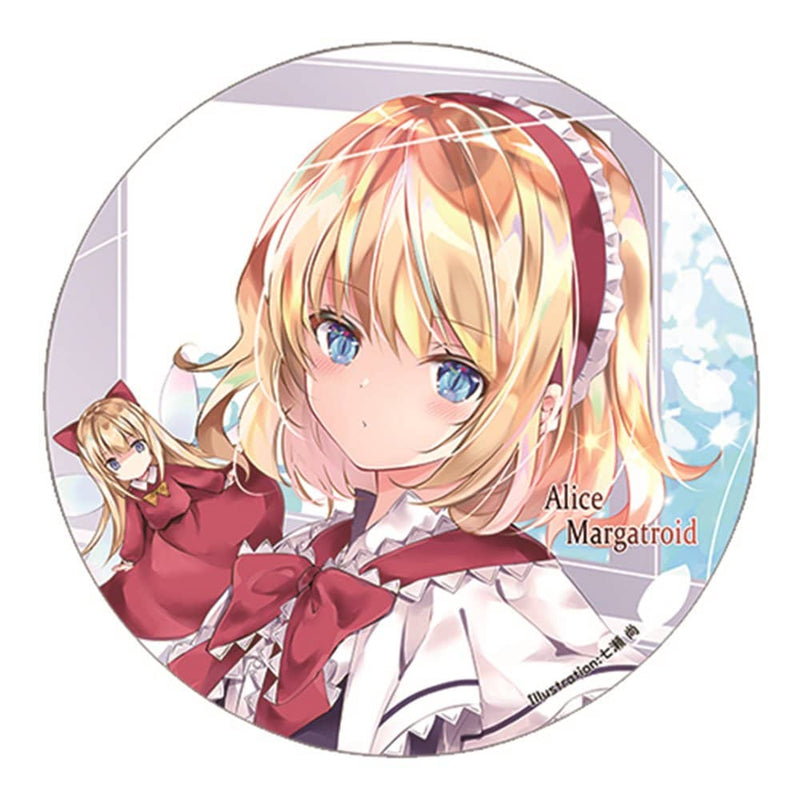 【新品】東方Project 缶バッジ_アリス(七瀬)202209 / すなめりドリル 発売日:2022年10月頃