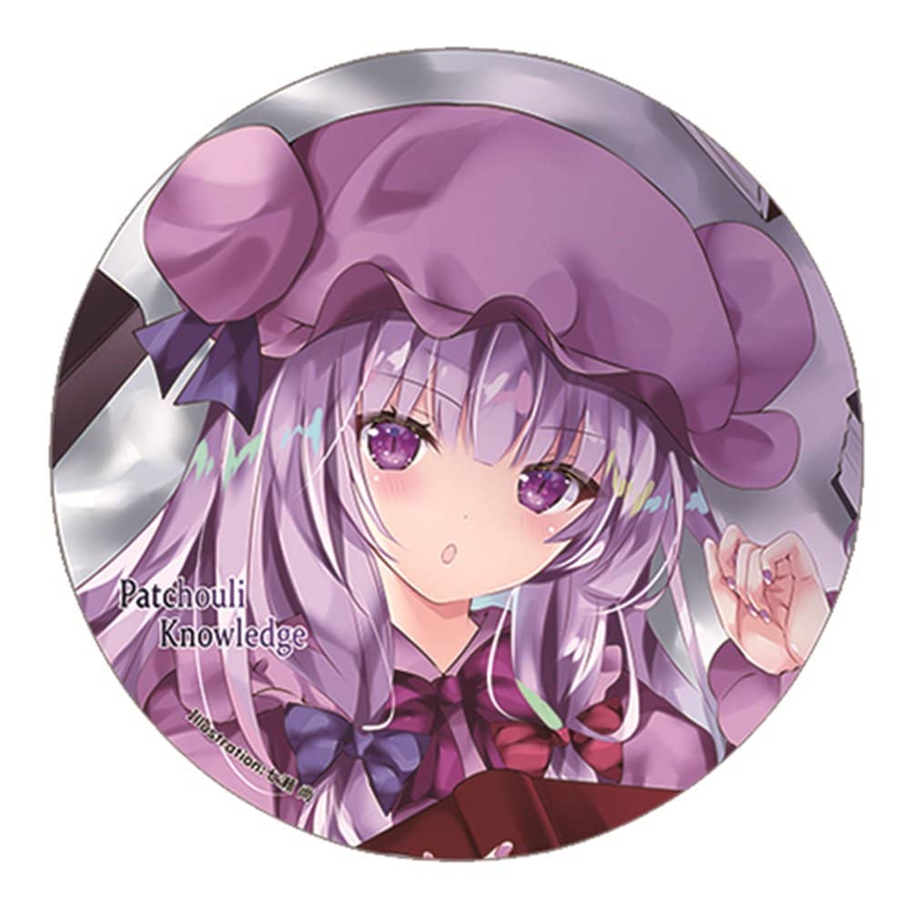 貴重　東方project パチュリー　缶バッジ 新品】東方Project 缶バッジ_パチュリー(七瀬)202209 / すなめりドリル