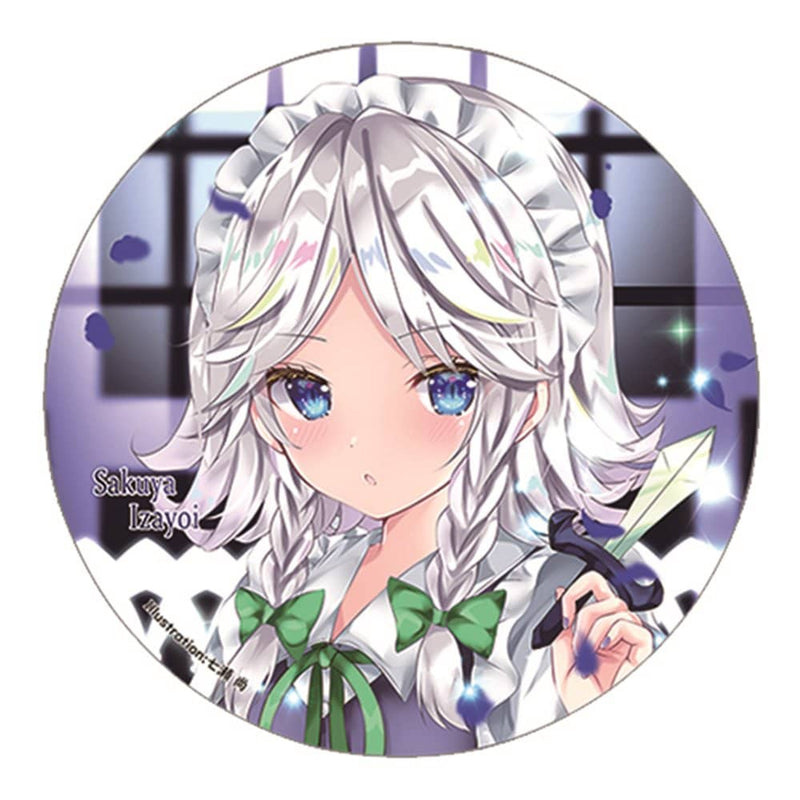 【新品】東方Project 缶バッジ_咲夜(七瀬)202209 / すなめりドリル 発売日:2022年10月頃