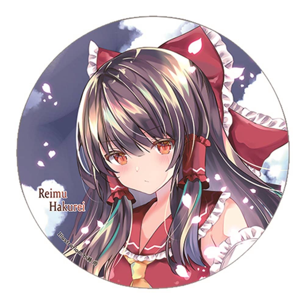 新品】東方Project 缶バッジ_霊夢(七瀬)202209 / すなめりドリル 発売