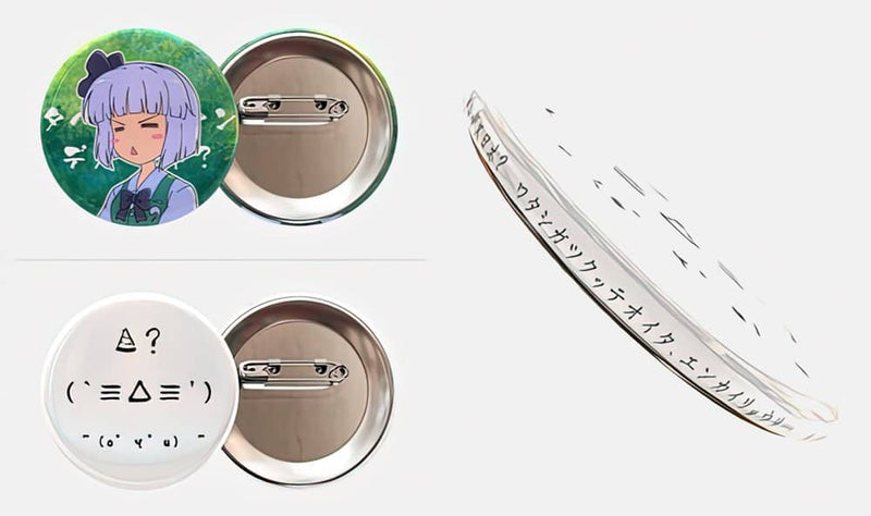 【新品】(`≡△≡’)ﾀﾍﾞﾁｬｯﾀﾝﾃﾞｽﾖﾈ？ 缶バッチ・東方夢想夏郷 妖夢 2個セット / 舞風-Maikaze 発売日:2022年10月頃
