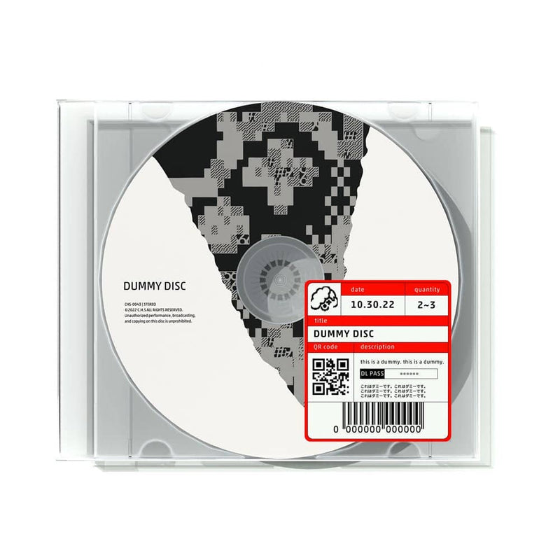 【新品】DUMMY DISC / C.H.S 発売日:2022年10月頃