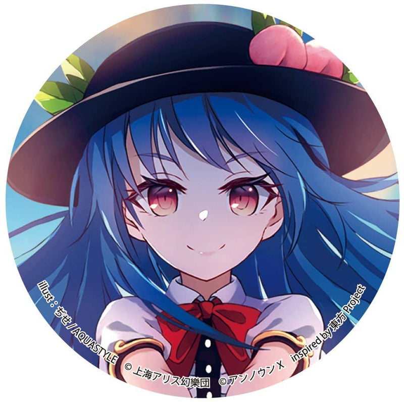 [New] Touhou Danmaku Kagura Can Badge "Amanui Musu" (Tenshi Hinanaui) / AQUA STYLE Release date: October 23, 2022