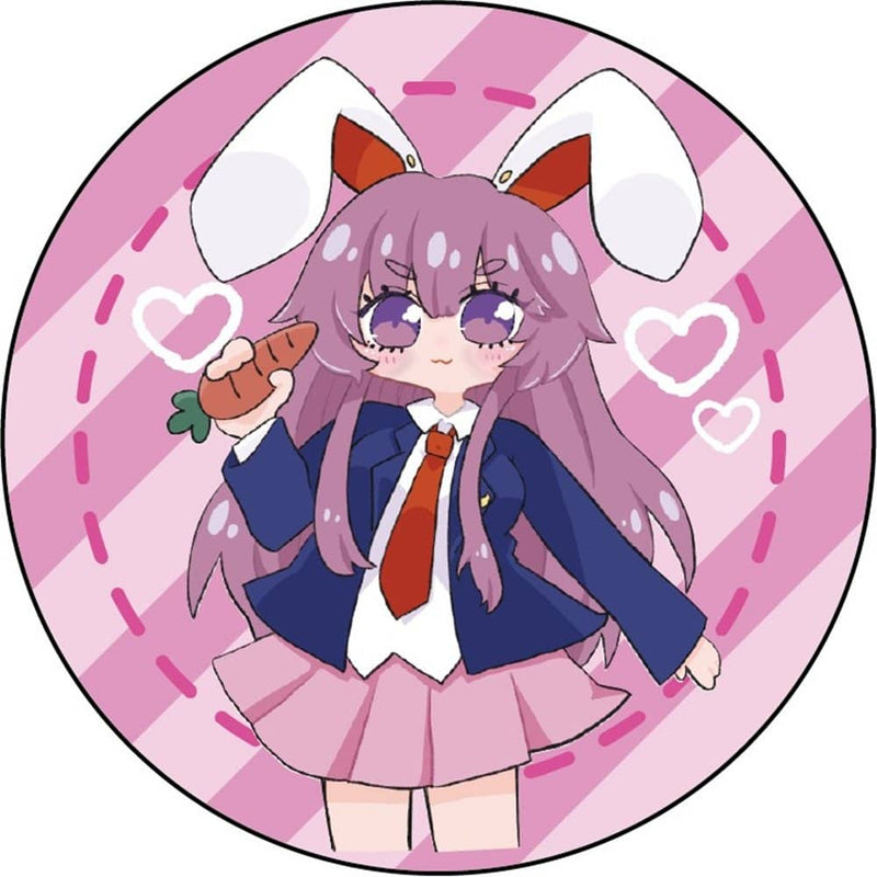 [New Product] Touhou Project Can Badge Udonge / Manpuku-chan Release Date: October 9, 2022