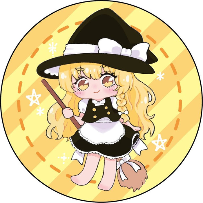 [New] Touhou Project Can Badge Marisa / Manpuku-chan Release date: October 09, 2022