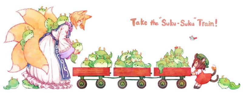 【新品】超细纤维毛巾 Sukusuku 蓝橙（插图：Terajin）/ Nukodeppo 发售日期：2022 年 10 月 9 日