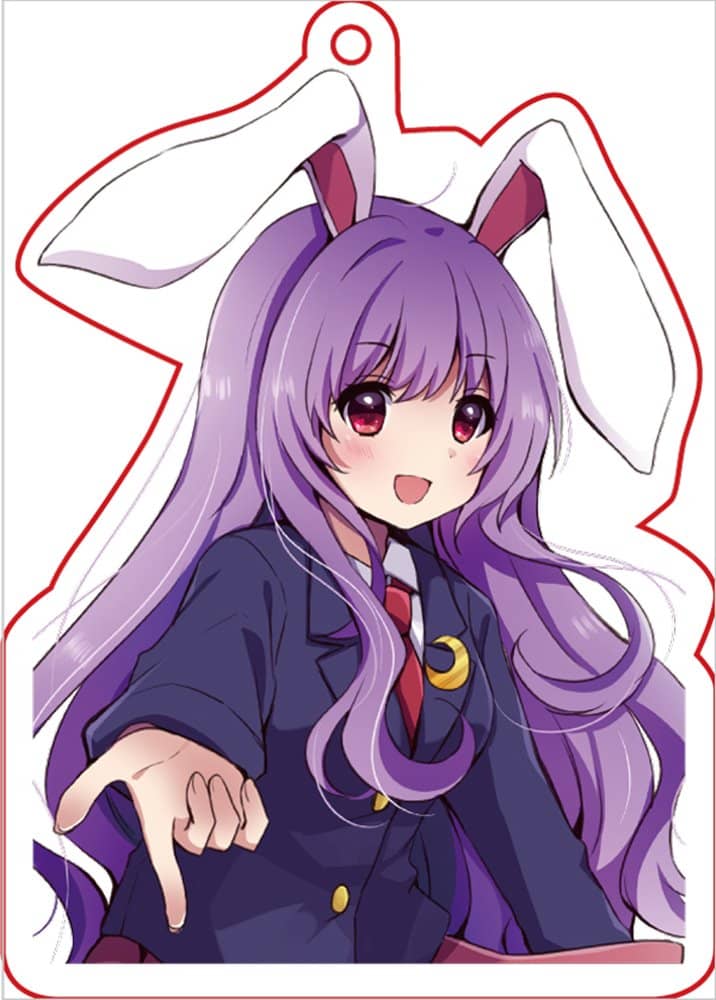 【新品】東方project「鈴仙 優曇華院 イナバ9-5」アクリルキーホルダー / ぱいそんきっど 発売日:2022年12月頃