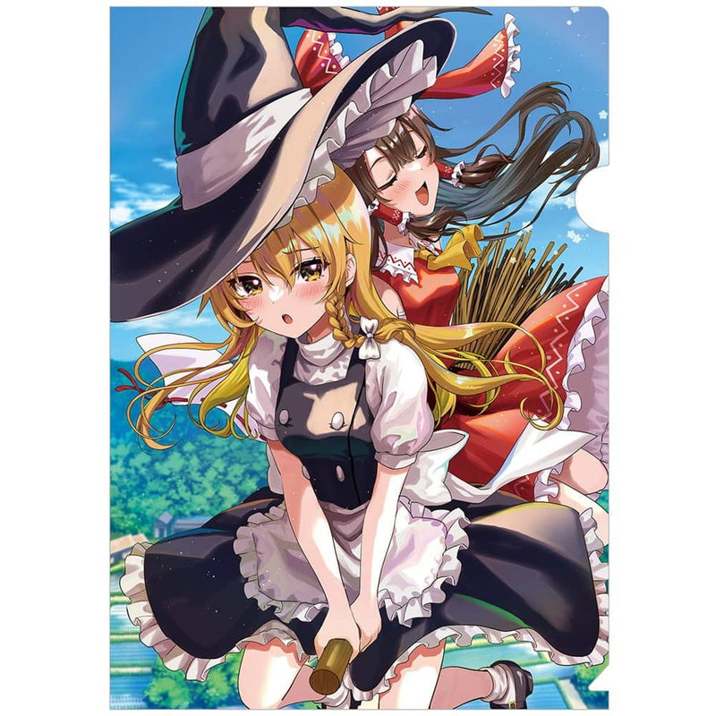 【新品】クリアファイル_魔理沙＆霊夢(藤原)202212 / すなめりドリル 發售日:2023年01月左右