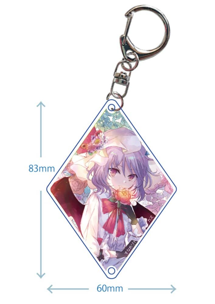 [New Product] Touhou Project Acrylic Keychain_Remilia2 (Kazu3-1)202301 / Sunameri Drill Release Date: Around February 2023