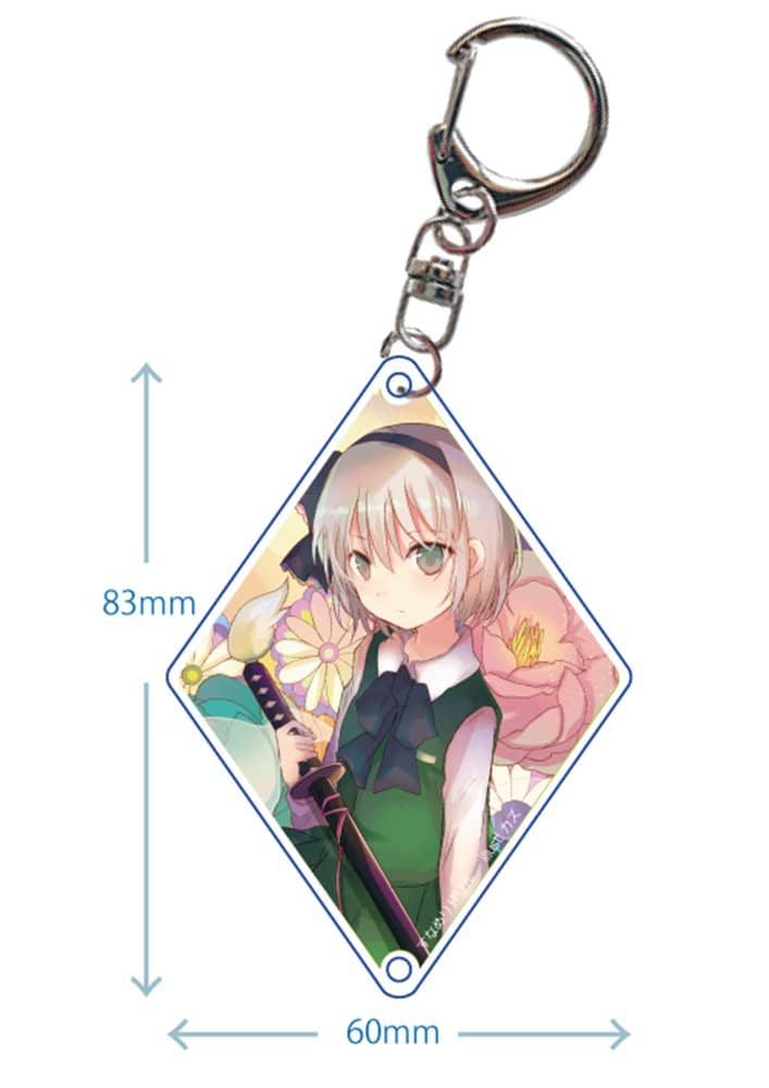 [New Product] Touhou Project Acrylic Keychain_Yomu1 (Kazu3-4)202301 / Sunameri Drill Release Date: Around February 2023