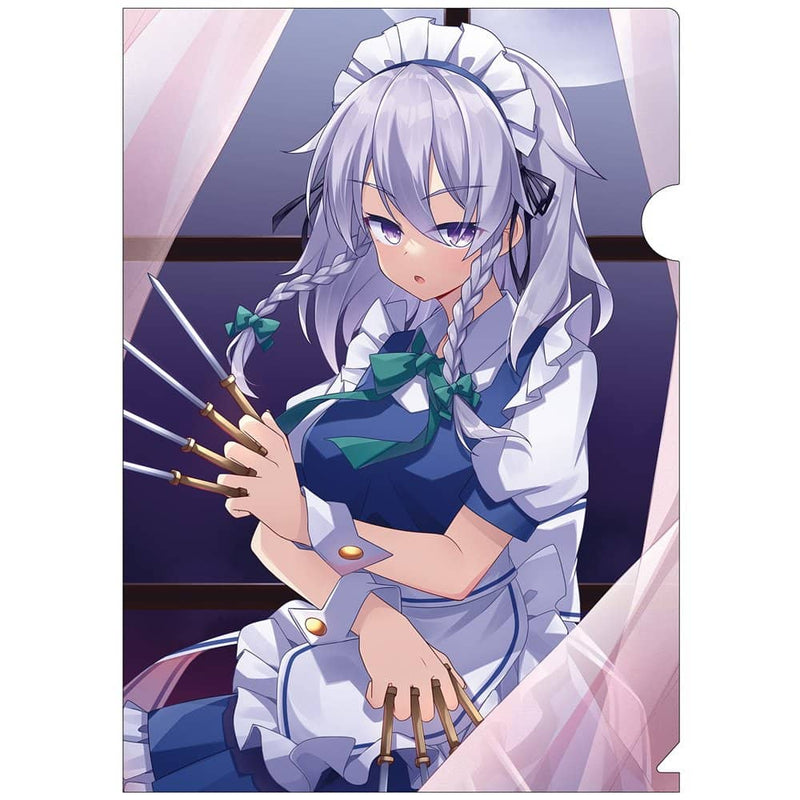 【新品】東方透明文件夾　十六夜咲夜8 / 酢.M.A.P 發售日:2023年02月左右