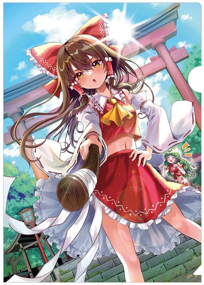 【新品】クリアファイル_霊夢(藤原)202303 / すなめりドリル 発売日:2023年04月頃