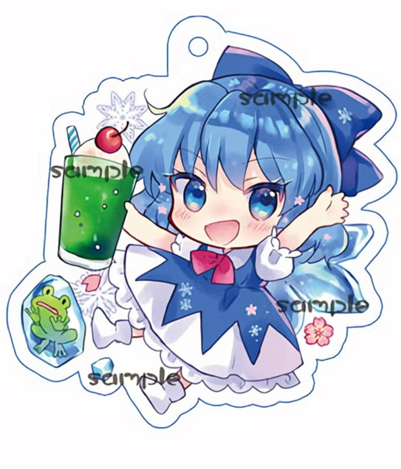 [New] Yoi drunken Touhou Yoromu keychain / Cirno / Sasasa Release date: 09 Aug 2020