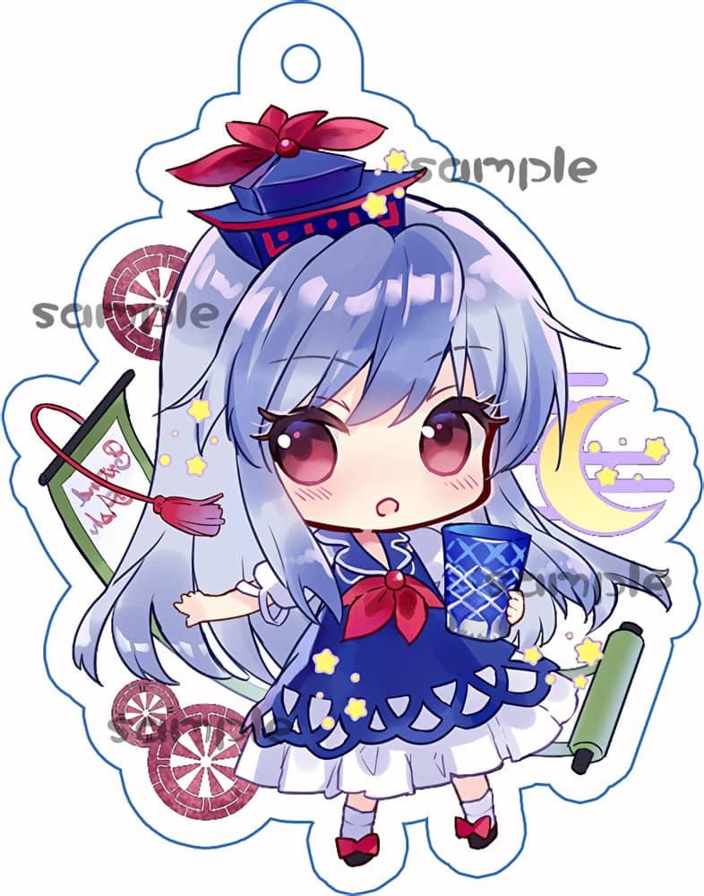 【新品】宵酔い東方永夜抄キーホルダー／慧音 / つたささ 発売日:2022年05月08日