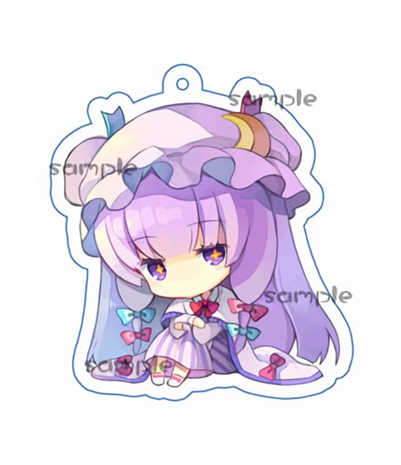 【新品】ちまきゃわ紅魔郷キーホルダー／パチュリー / つたささ 発売日:2020年12月31日