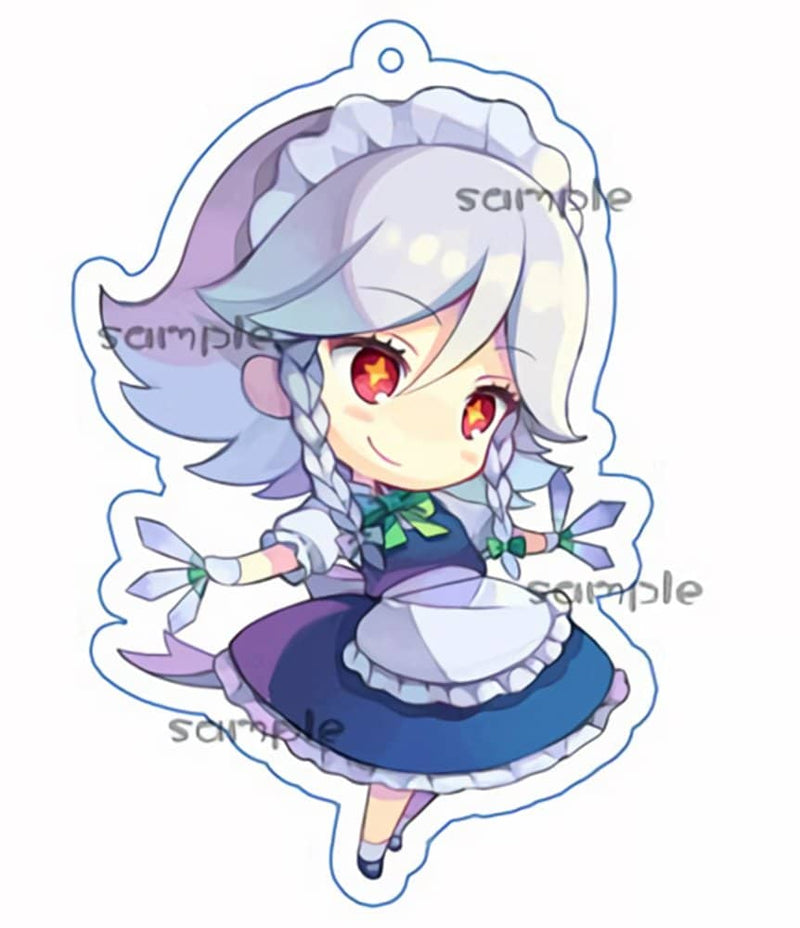 【新品】ちまきゃわ紅魔郷キーホルダー／咲夜 / つたささ 発売日:2020年12月31日