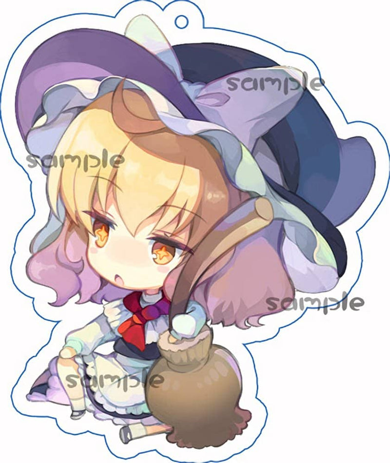 【新品】ちまきゃわ妖々夢キーホルダー／魔理沙 / つたささ 発売日:2022年12月31日