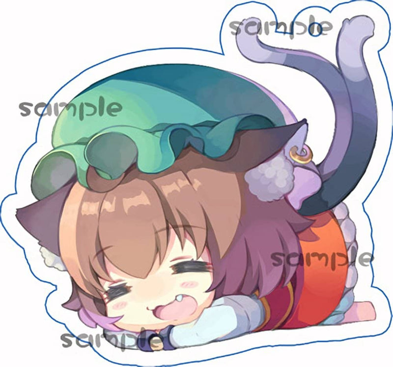 【新品】ちまきゃわ妖々夢キーホルダー／橙 / つたささ 発売日:2022年12月31日