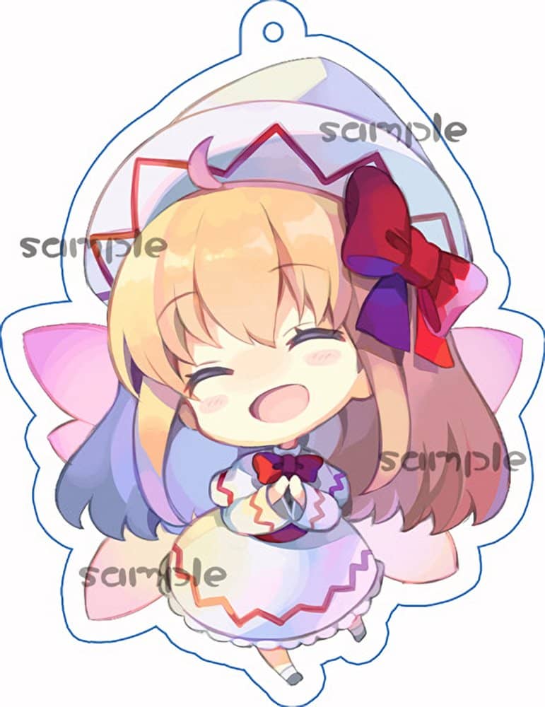 【新品】ちまきゃわ妖々夢キーホルダー／リリーホワイト / つたささ 発売日:2022年12月31日