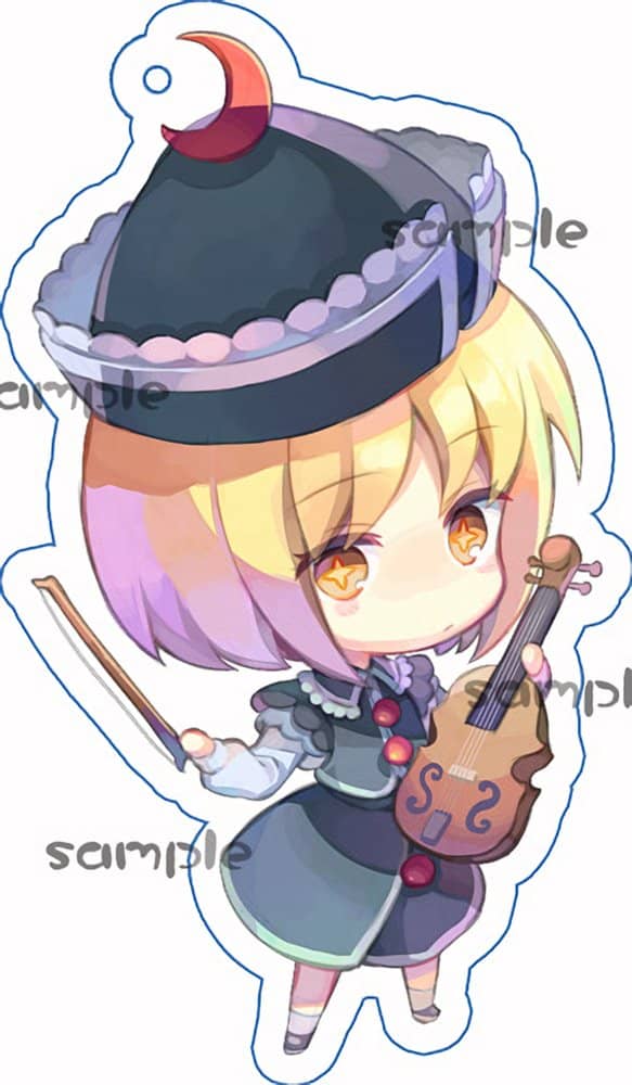 【新品】ちまきゃわ妖々夢キーホルダー／ルナサ / つたささ 発売日:2022年12月31日