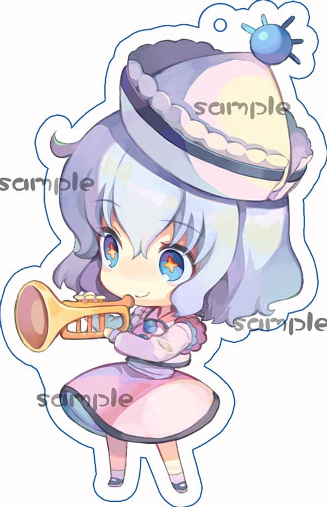 【新品】ちまきゃわ妖々夢キーホルダー／メルラン / つたささ 発売日:2022年12月31日