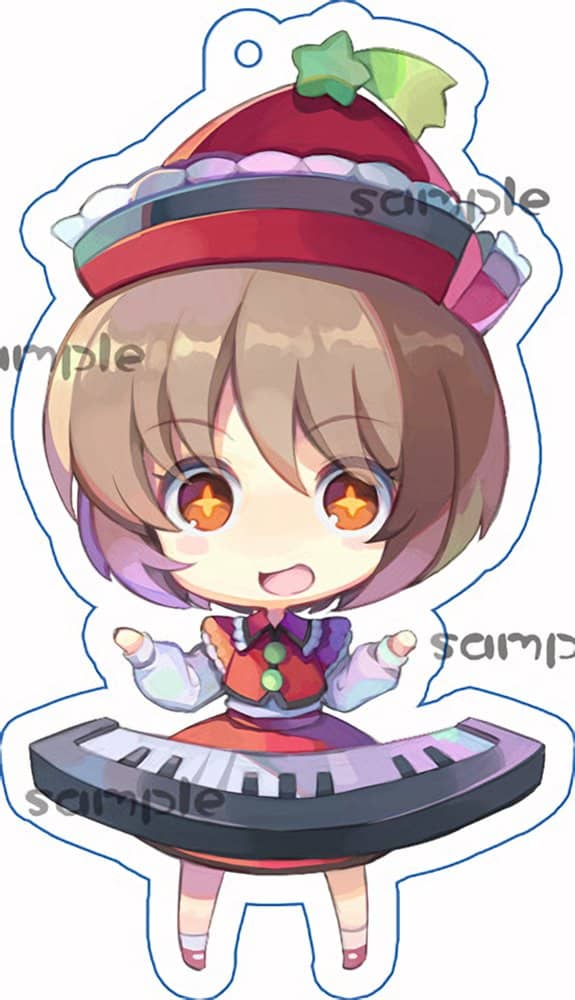 【新品】ちまきゃわ妖々夢キーホルダー／リリカ / つたささ 発売日:2022年12月31日