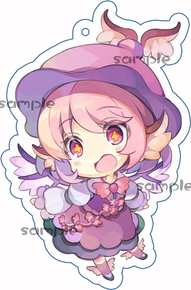 【新品】ちまきゃわ永夜抄キーホルダー／ミスティア / つたささ 発売日:2022年05月08日