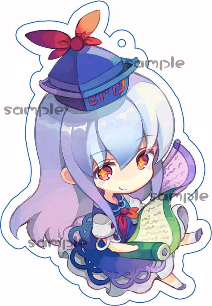 【新品】ちまきゃわ永夜抄キーホルダー／慧音 / つたささ 発売日:2022年05月08日