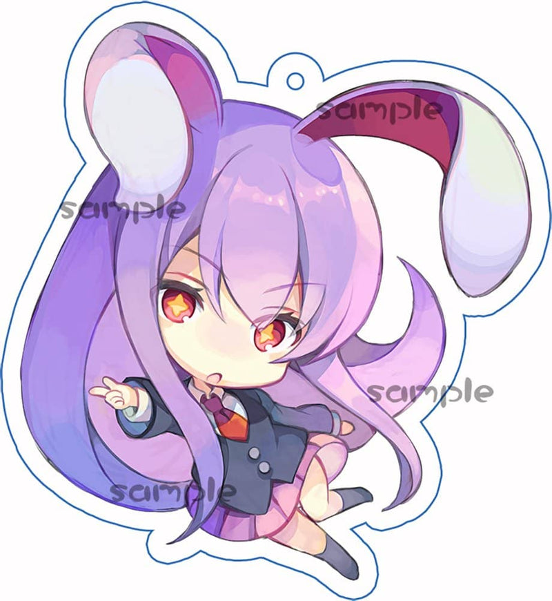 【新品】ちまきゃわ永夜抄キーホルダー／うどんげ / つたささ 発売日:2022年05月08日