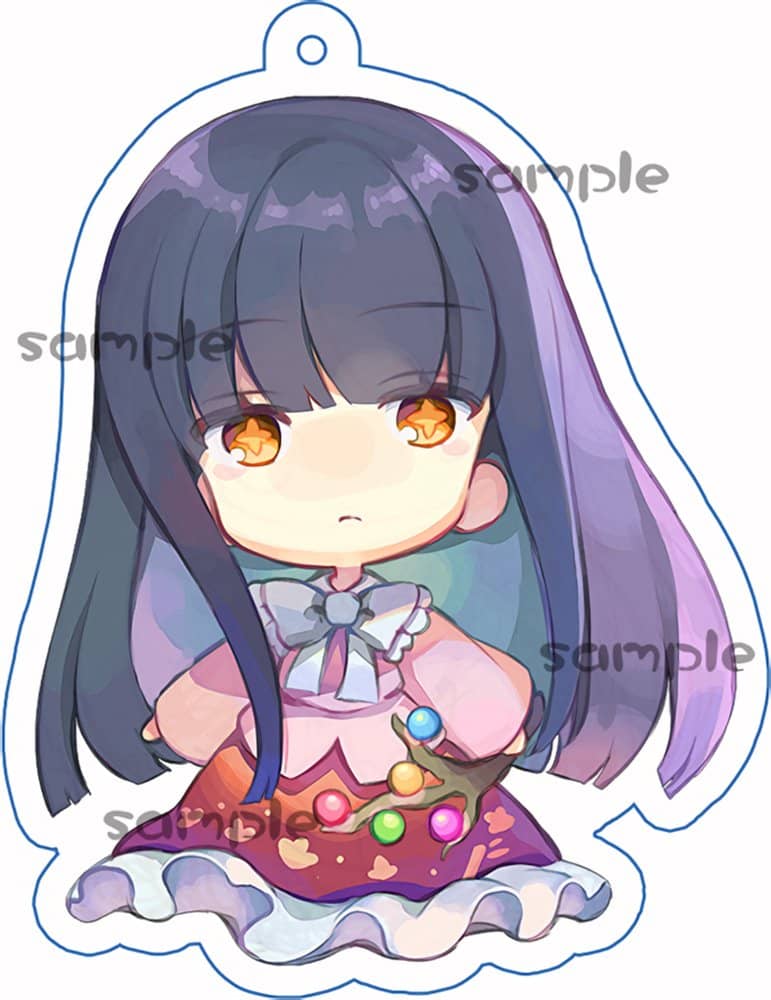 【新品】ちまきゃわ永夜抄キーホルダー／輝夜 / つたささ 発売日:2022年05月08日