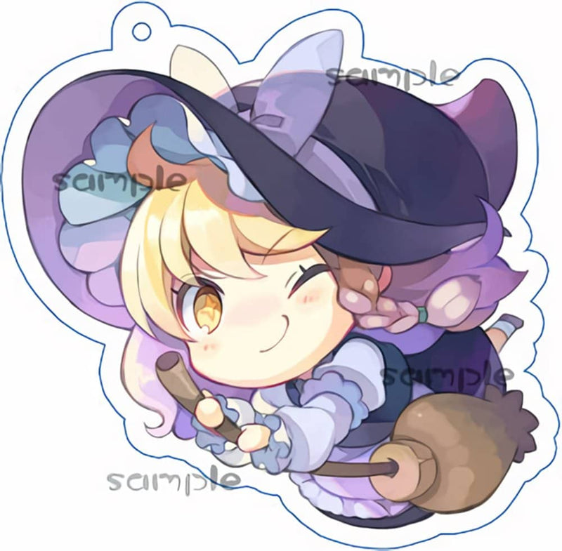 【新品】ちまきゃわ風神録キーホルダー／魔理沙 / つたささ 発売日:2021年03月21日