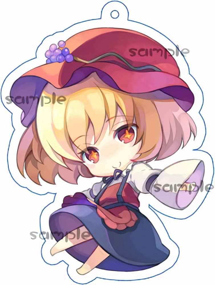 【新品】ちまきゃわ風神録キーホルダー／穣子 / つたささ 発売日:2021年03月21日