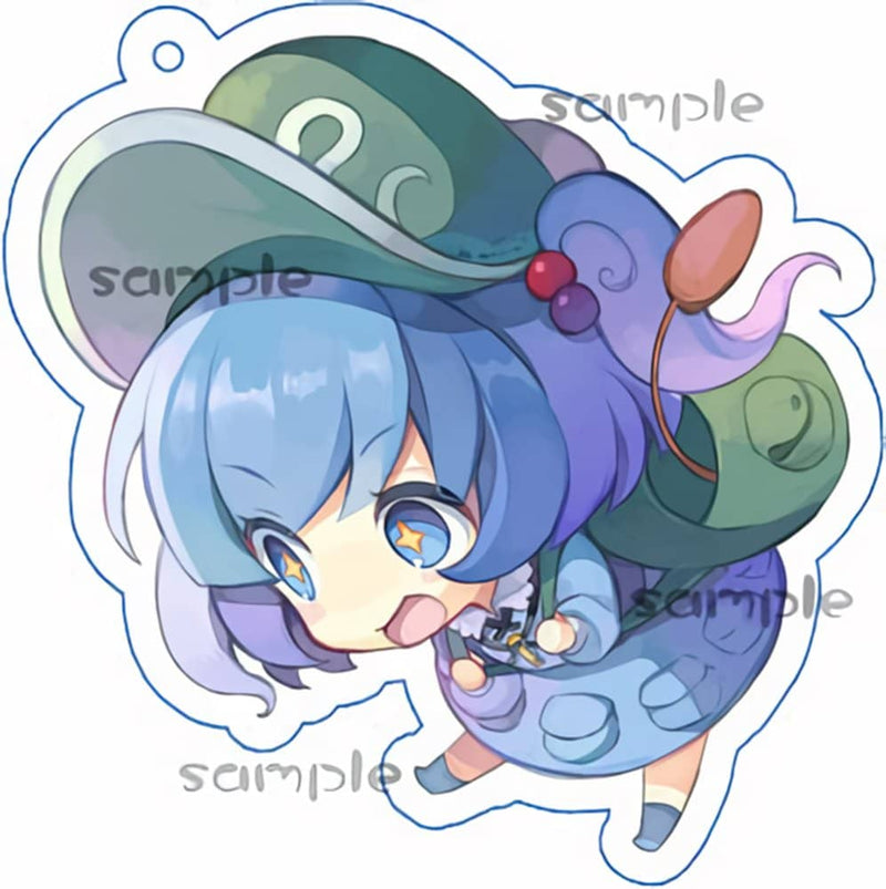 【新品】ちまきゃわ風神録キーホルダー／にとり / つたささ 発売日:2021年03月21日