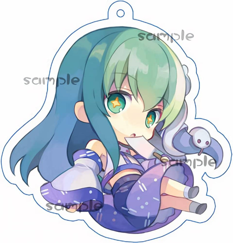 【新品】ちまきゃわ風神録キーホルダー／早苗 / つたささ 発売日:2021年03月21日