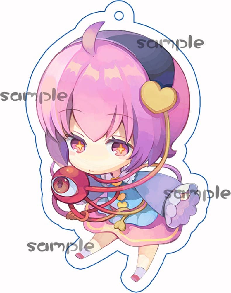 【新品】ちまきゃわ地霊殿鑰匙扣／さとり / つたささ 發售日:2022年10月23日