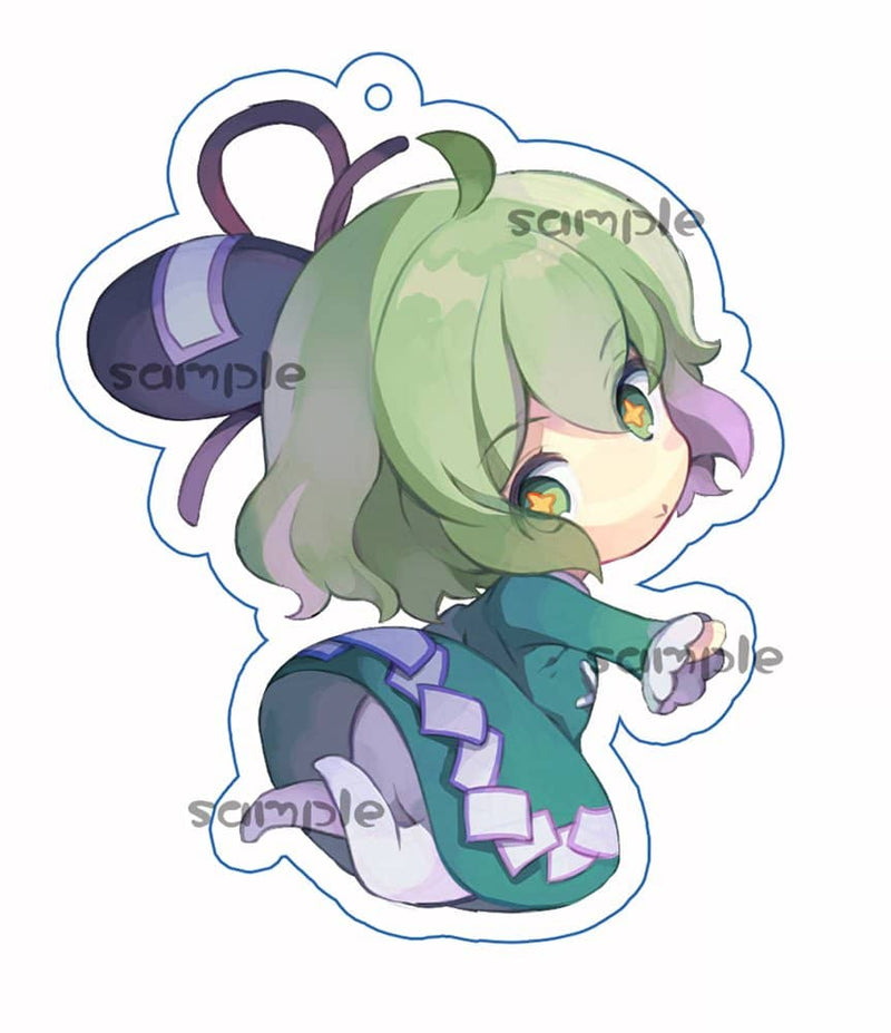 【新品】ちまきゃわ神霊廟キーホルダー／屠自古 / つたささ 発売日:2022年02月28日