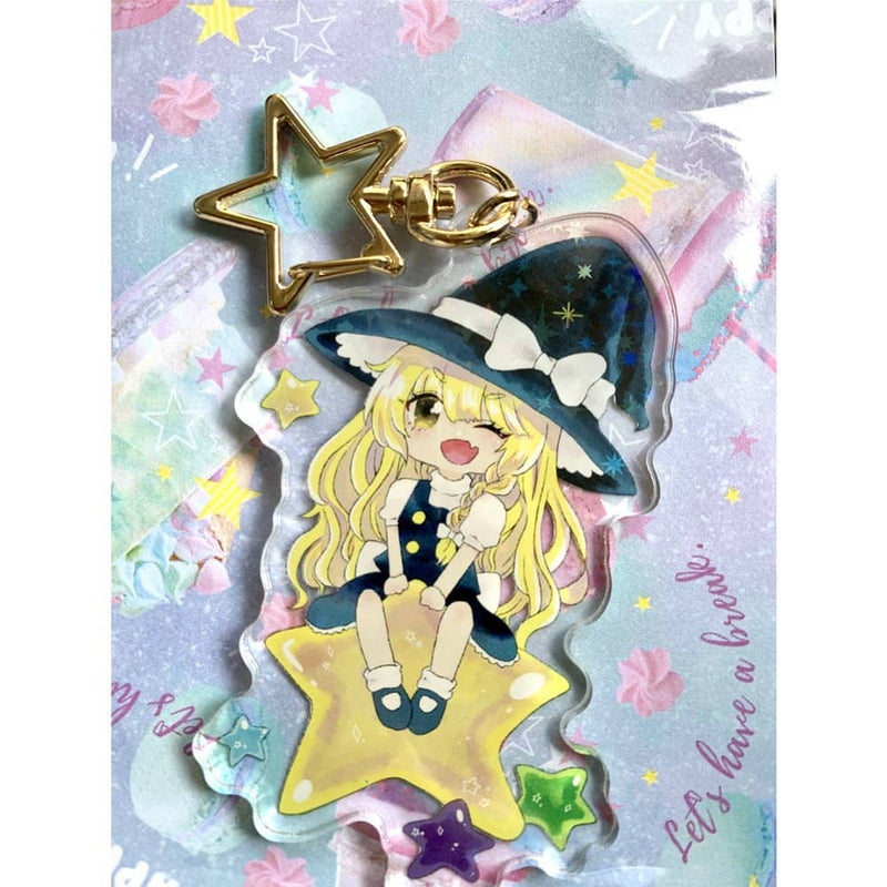 【新品】魔理沙 アクリルキーホルダー / 人生三日坊主 発売日:2023年05月頃