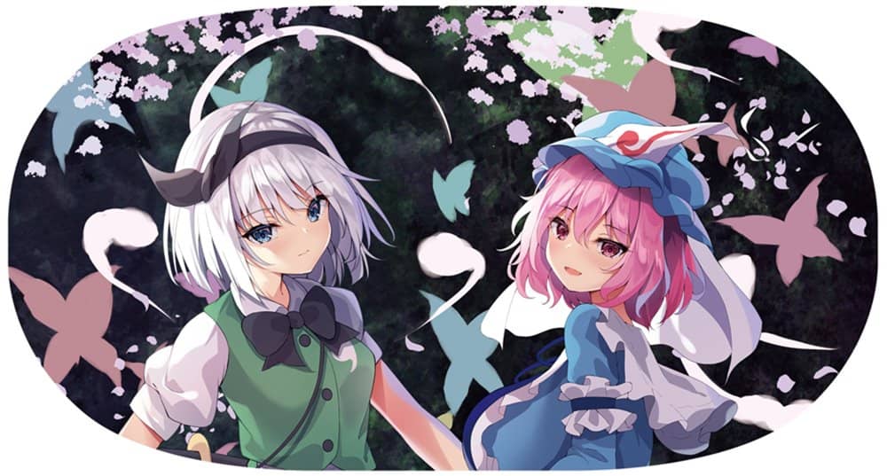 新品】東方project「魂魄 妖夢、西行寺 幽々子10-2」眼鏡ケース