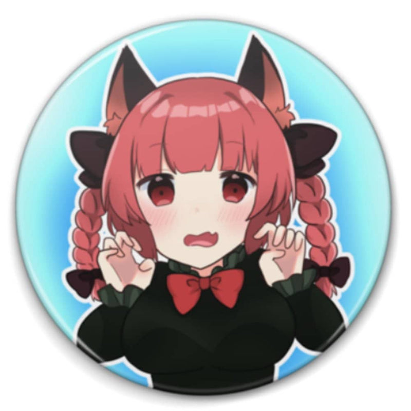 【新品】東方projectホログラムBIG缶バッジ　火焔猫燐 / しまりす。ぷらす 発売日:2023年06月01日