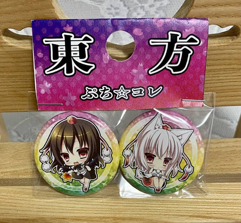 [New] Touhou Petit Collection 2-Piece Can Badge Set Aya Shameimaru & Kaoru Inubashiri / Shoujo Revolver Release Date: May 25, 2023