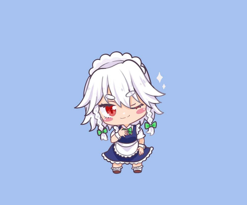 【新品】【ミニ缶バッジ】東方Project 十六夜咲夜 / まんぷくちゃん 発売日:2023年06月30日