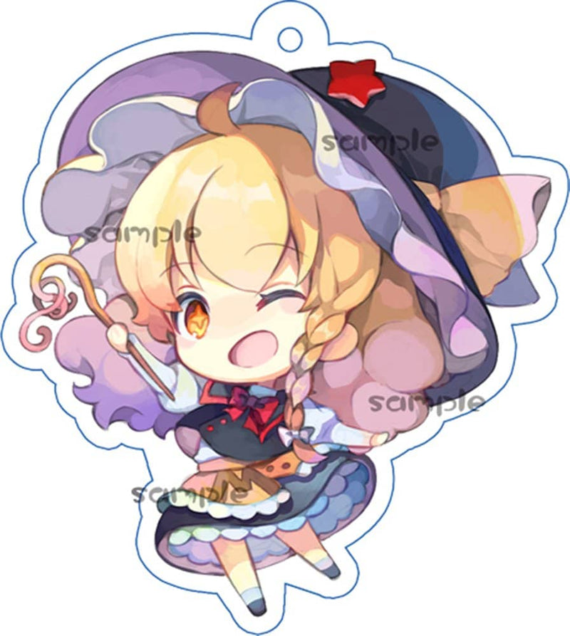 【新品】ちまきゃわ星蓮船キーホルダー／魔理沙 / つたささ 発売日:2023年08月頃