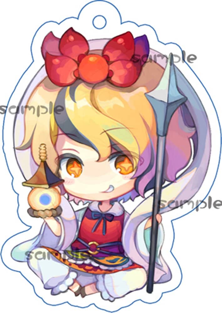 【新品】ちまきゃわ星蓮船キーホルダー／寅丸星 / つたささ 発売日:2023年08月頃