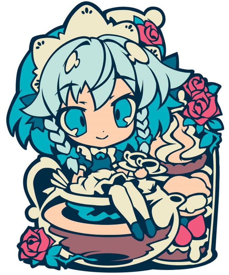 【新品】東方ラバーキーホルダー咲夜Ver8 / こすぷれ喫茶娘々 発売日:2023年08月頃